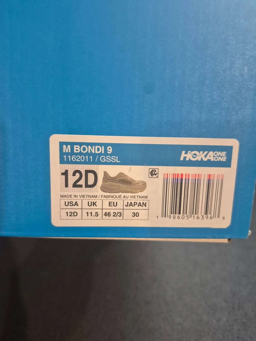 Hoka Men's Beige and Light Green Sneakers